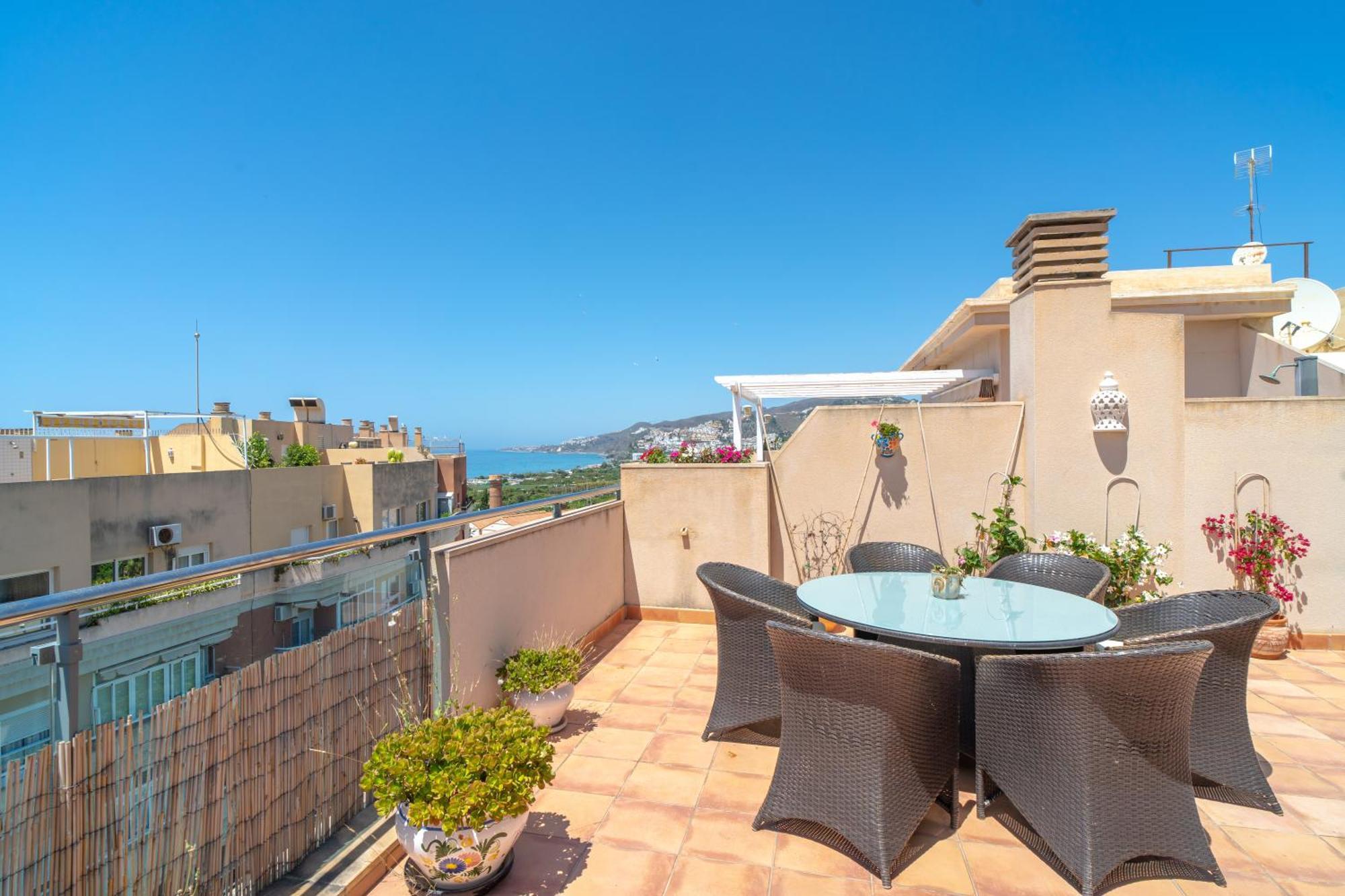 Penthouse Mirador 5B Casasol Daire Nerja Dış mekan fotoğraf