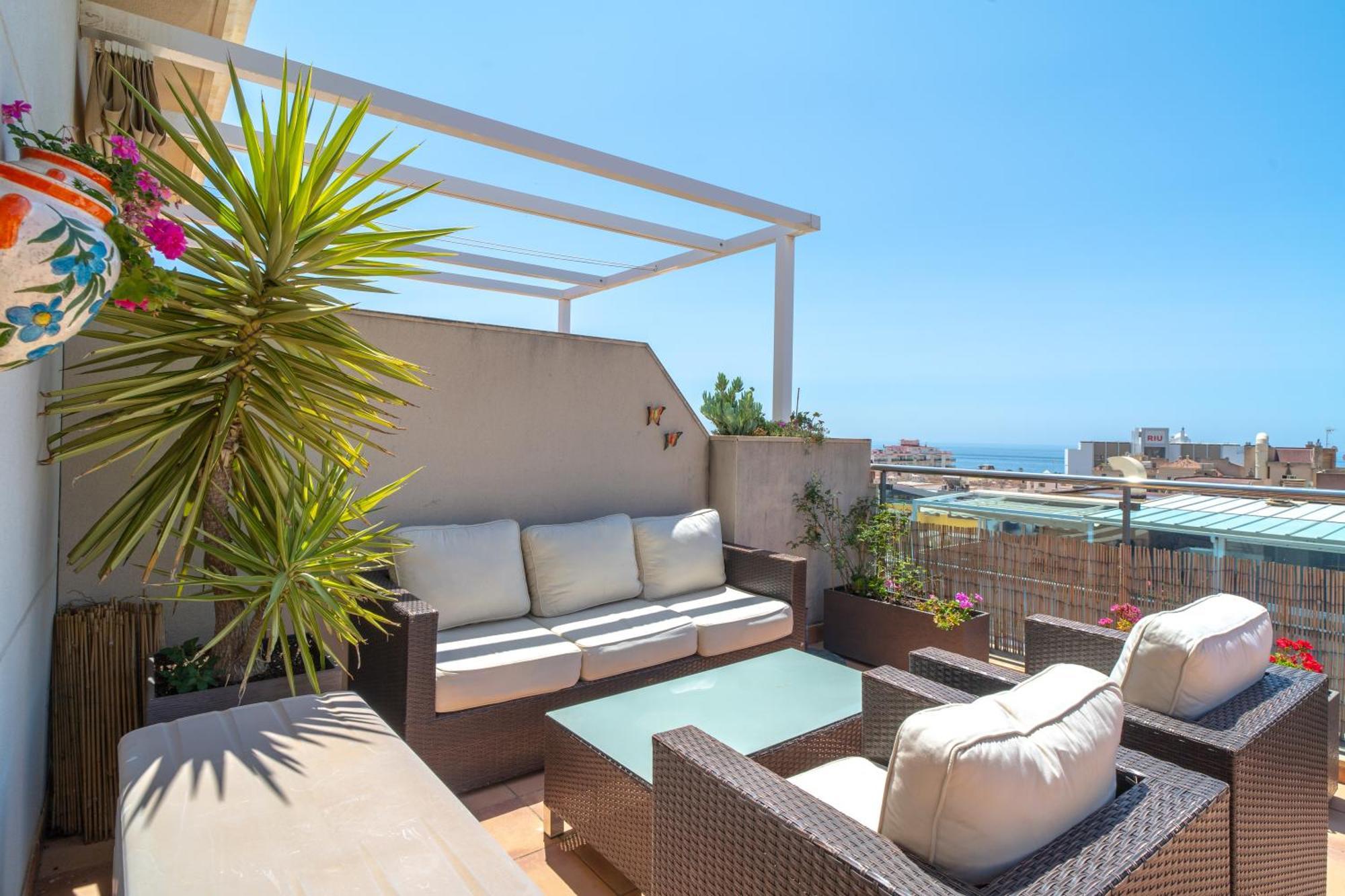 Penthouse Mirador 5B Casasol Daire Nerja Dış mekan fotoğraf