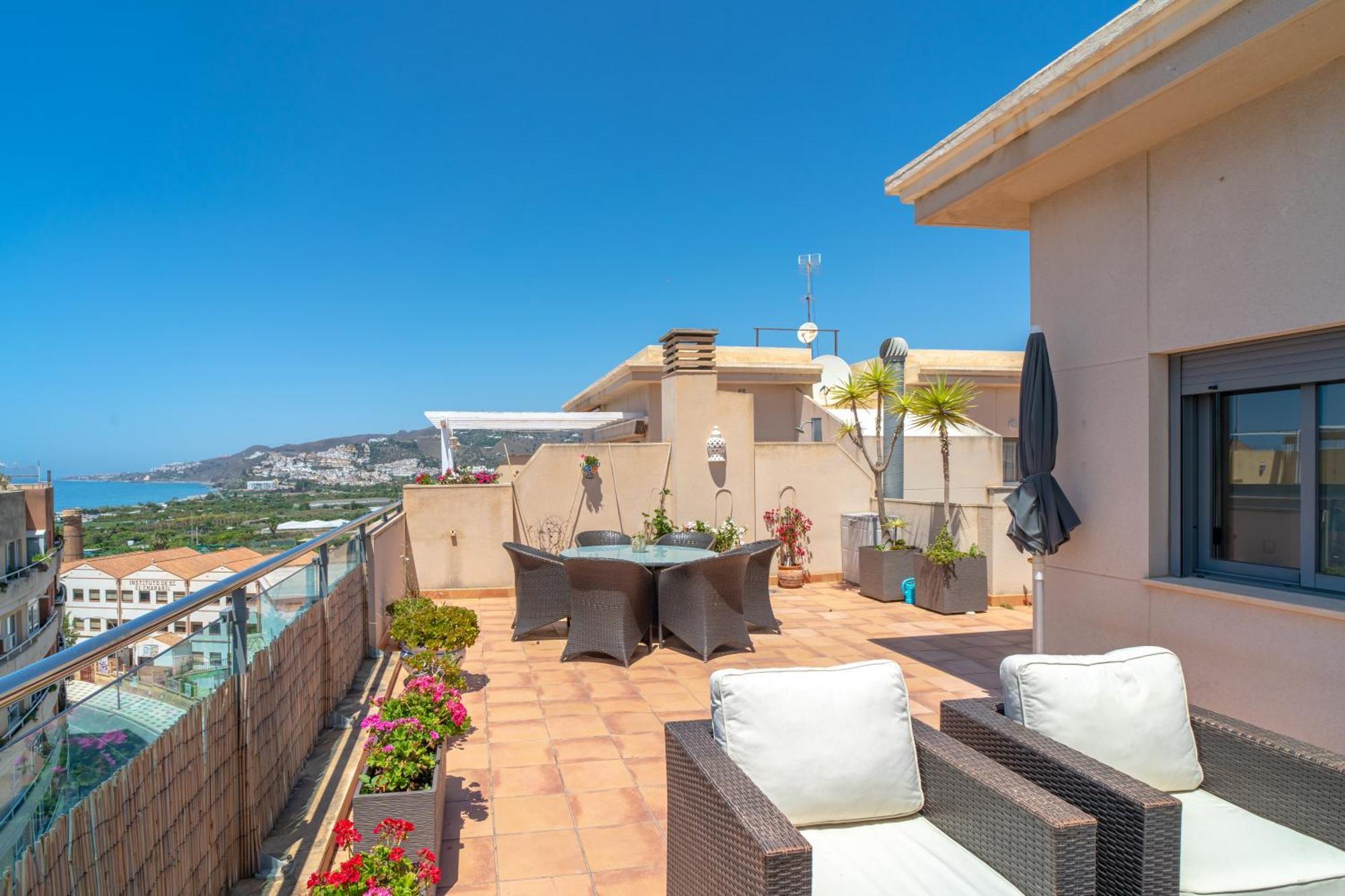 Penthouse Mirador 5B Casasol Daire Nerja Dış mekan fotoğraf