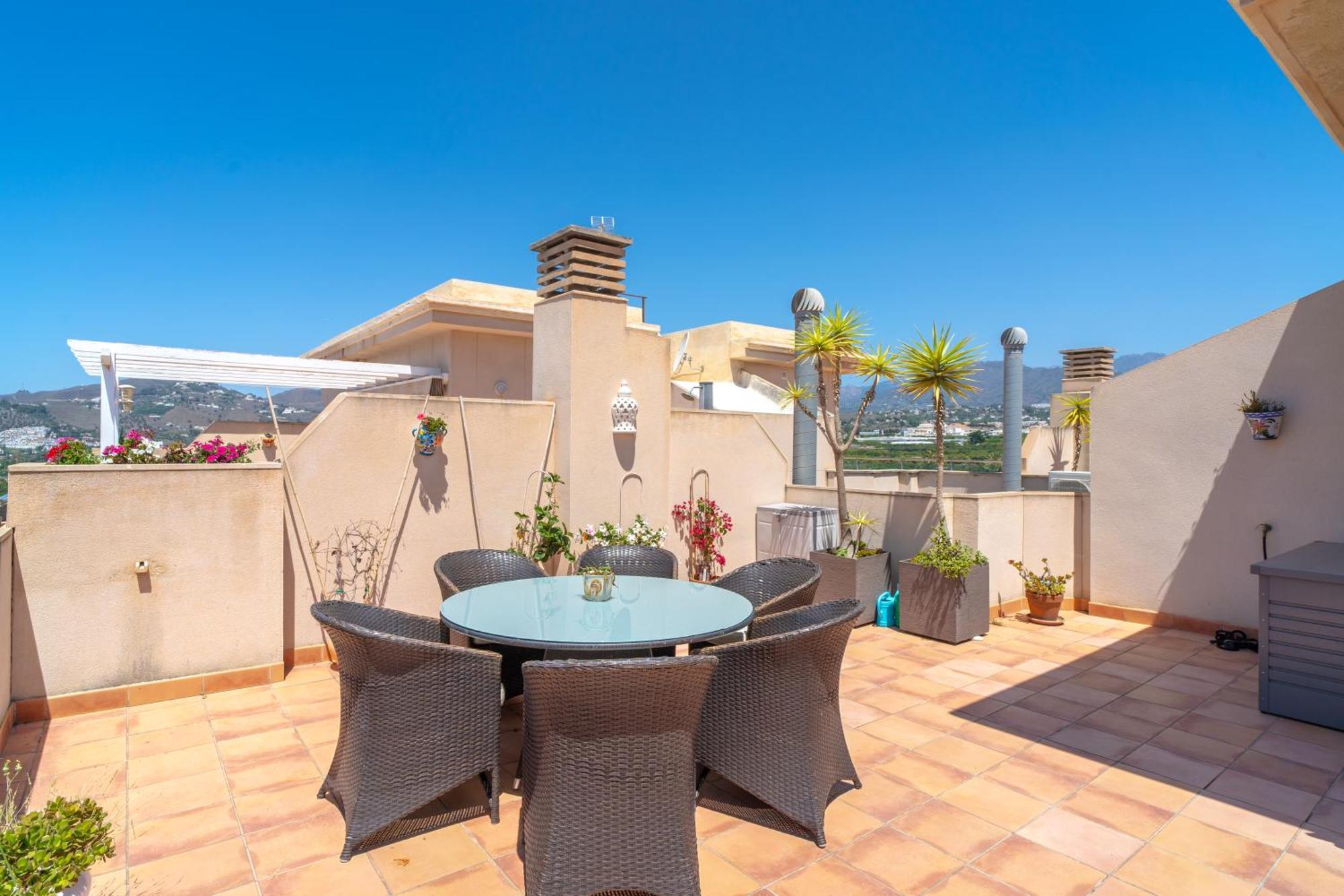 Penthouse Mirador 5B Casasol Daire Nerja Dış mekan fotoğraf